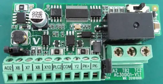 AC300IO1, Input/Output card to AC310