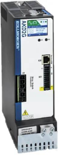 AKD2G-SPE-6V12S-A100-0000-A Kollmorgen Servo Regler, 12Arms, EtherCat, Funktionalesicherheit Option 1, Multi Feedback