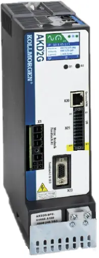AKD2G-SPE-6V06S-A1F3-0000-A Kollmorgen Servo Regler, 6Arms, EtherCat, Funktionalesicherheit Option 1, Multi Feedback
