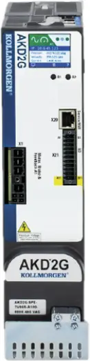 AKD2G-SPP-7V03S-A100-0000-A Kollmorgen Servo Regler, 3Arms, ProfinetIRT, Funktionalesicherheit Option 1, Multi Feedback