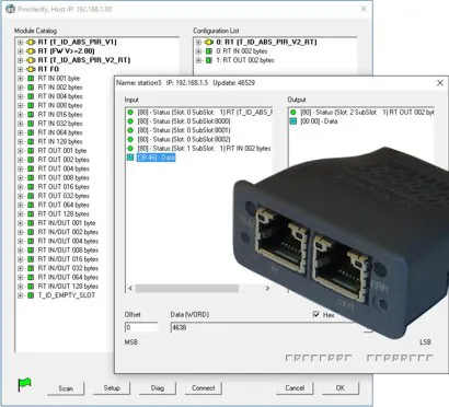 Profinet Master Simulator pour Windows