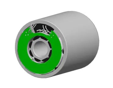 KBMS-14H01-A00Kollmorgen frameless motor, 1.22Nm, 7950rpm, with hall sensors