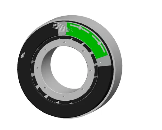 KBMS-43H02-D03 Kollmorgen Moteurs Frameless, 11.9Nm, 3000rpm, avec Capteurs Hall