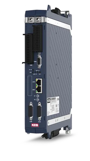 09S6K12-3100, KEB Kompakt Servo Regler, EtherCat, STO, 1.5kW, 7A, Multi Feedback, luftgekühlt IP20