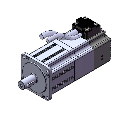 RB300-L06G-R4030-R2K-CA-YK, 400W Veichi servo motor with integrated drive, 1.27Nm, 3000rpm, 17-Bit Magnetic multi-turn encoder, with brake