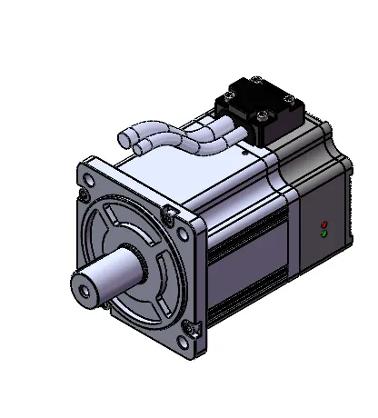 RB300-L08G-R7530-R1K-CA-YK, 750W Veichi servo motor with integrated drive, 2.387Nm, 3000rpm, 17-Bit Magnetic multi-turn encoder, without brake