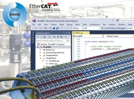 EtherCat Master Bibliothèque pour Windows 